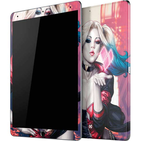 DC Comics Harley Quinn Rebirth Cover #1 Legacy Color Variant Art by Art Germ iPad Skins